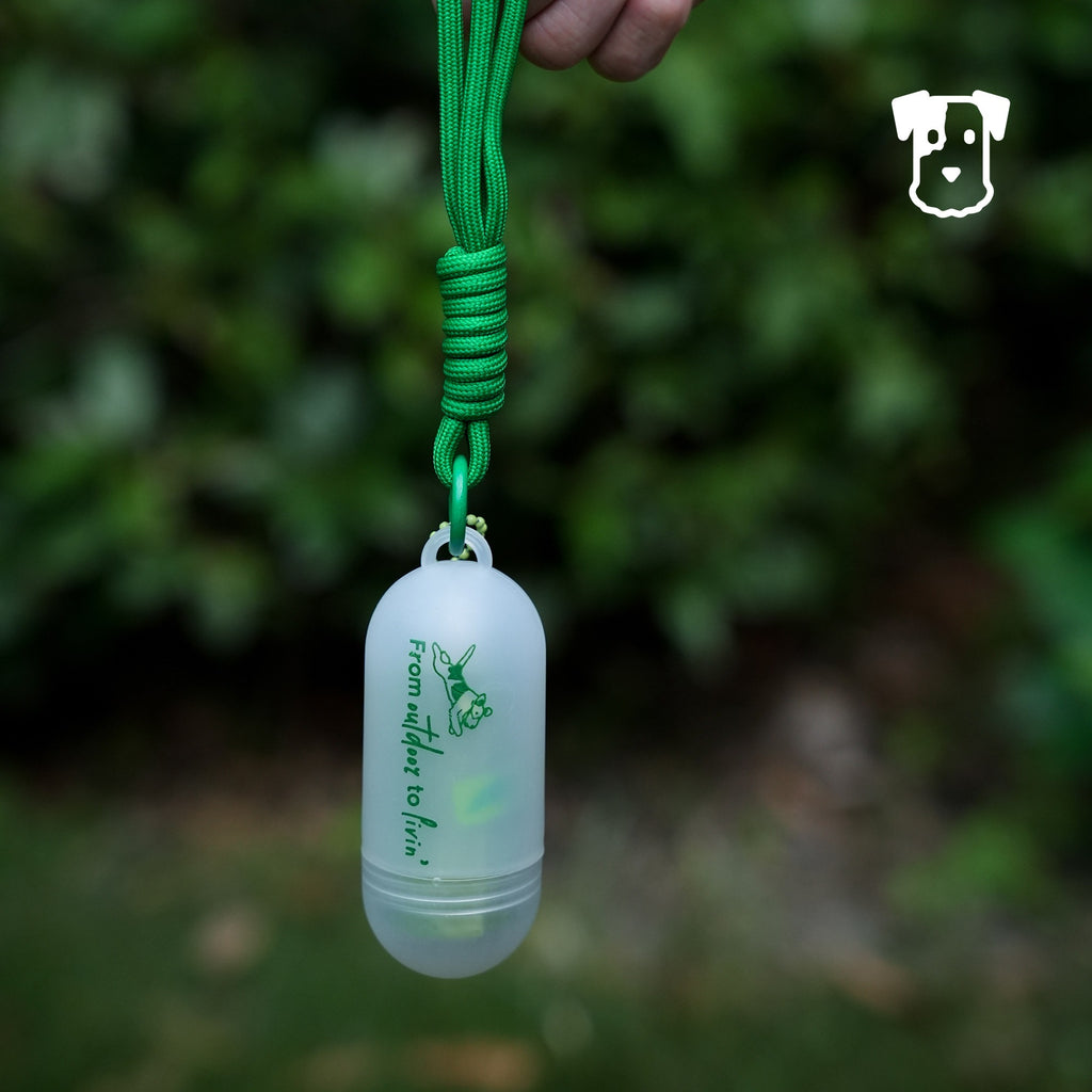 Frosted Capsule Waste Bag Dispenser
