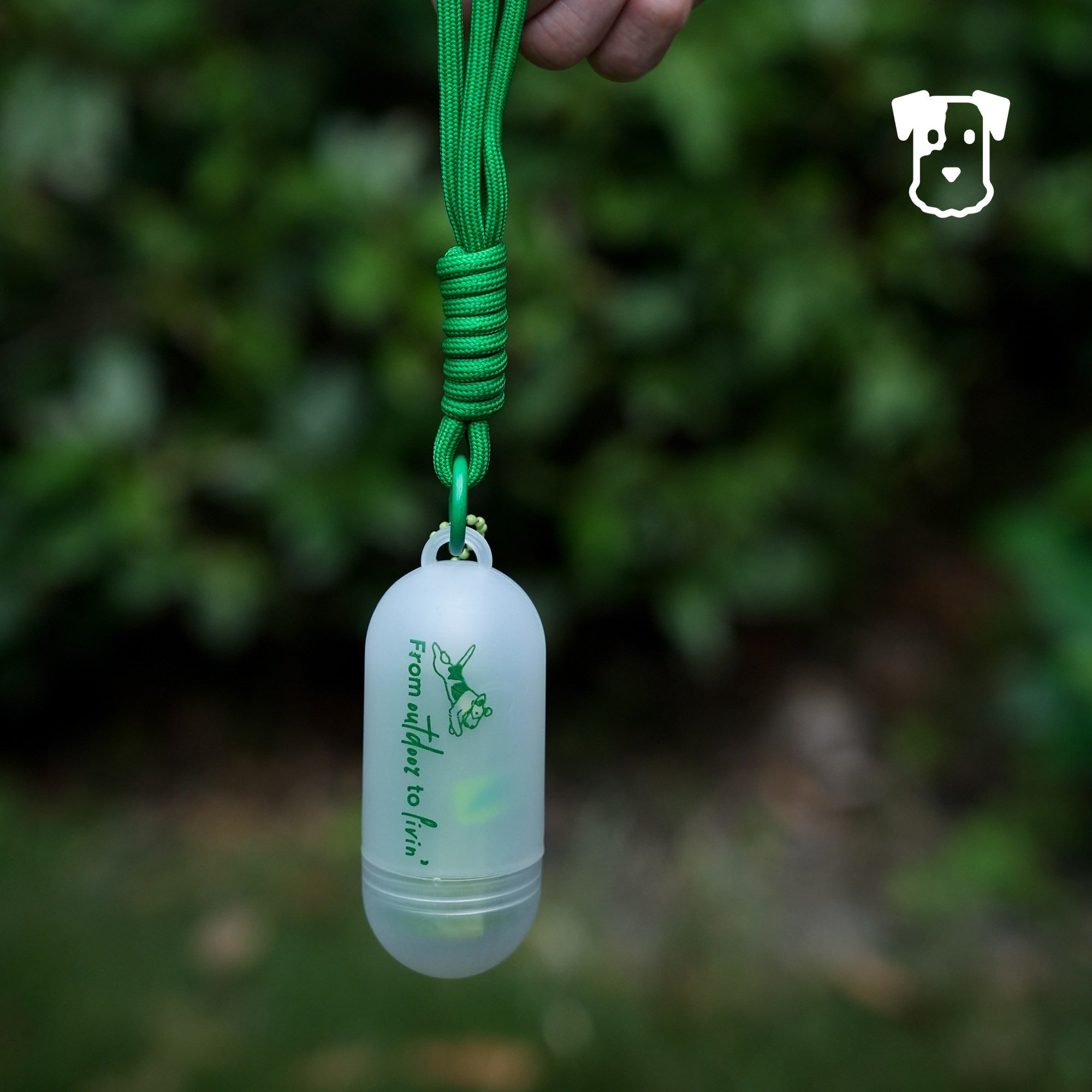 Frosted Capsule Waste Bag Dispenser