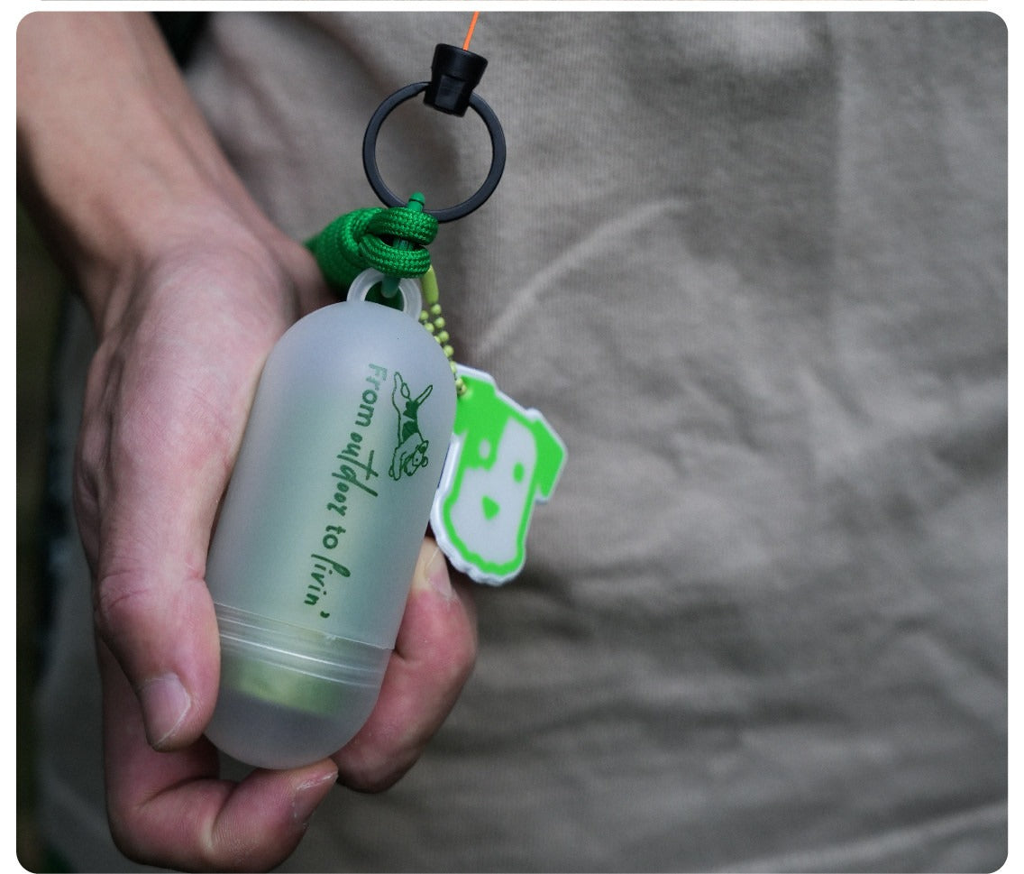 Frosted Capsule Waste Bag Dispenser