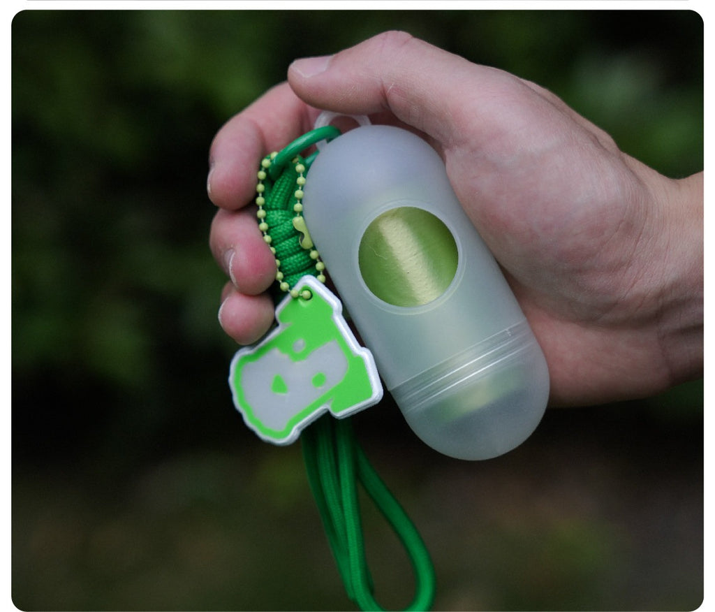 Frosted Capsule Waste Bag Dispenser