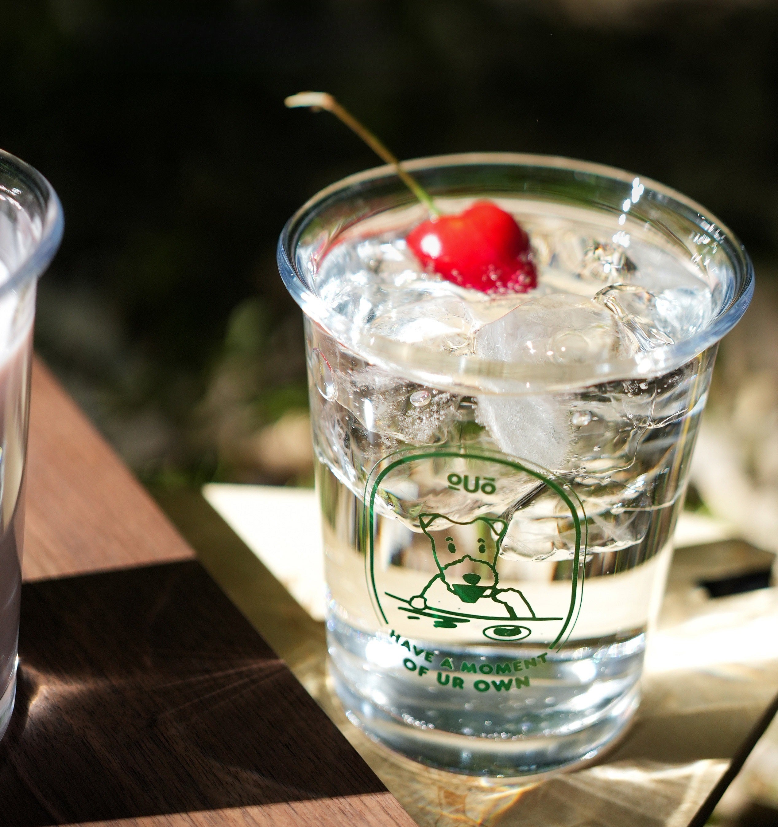 Summer Wild Artisan Glass Tumbler