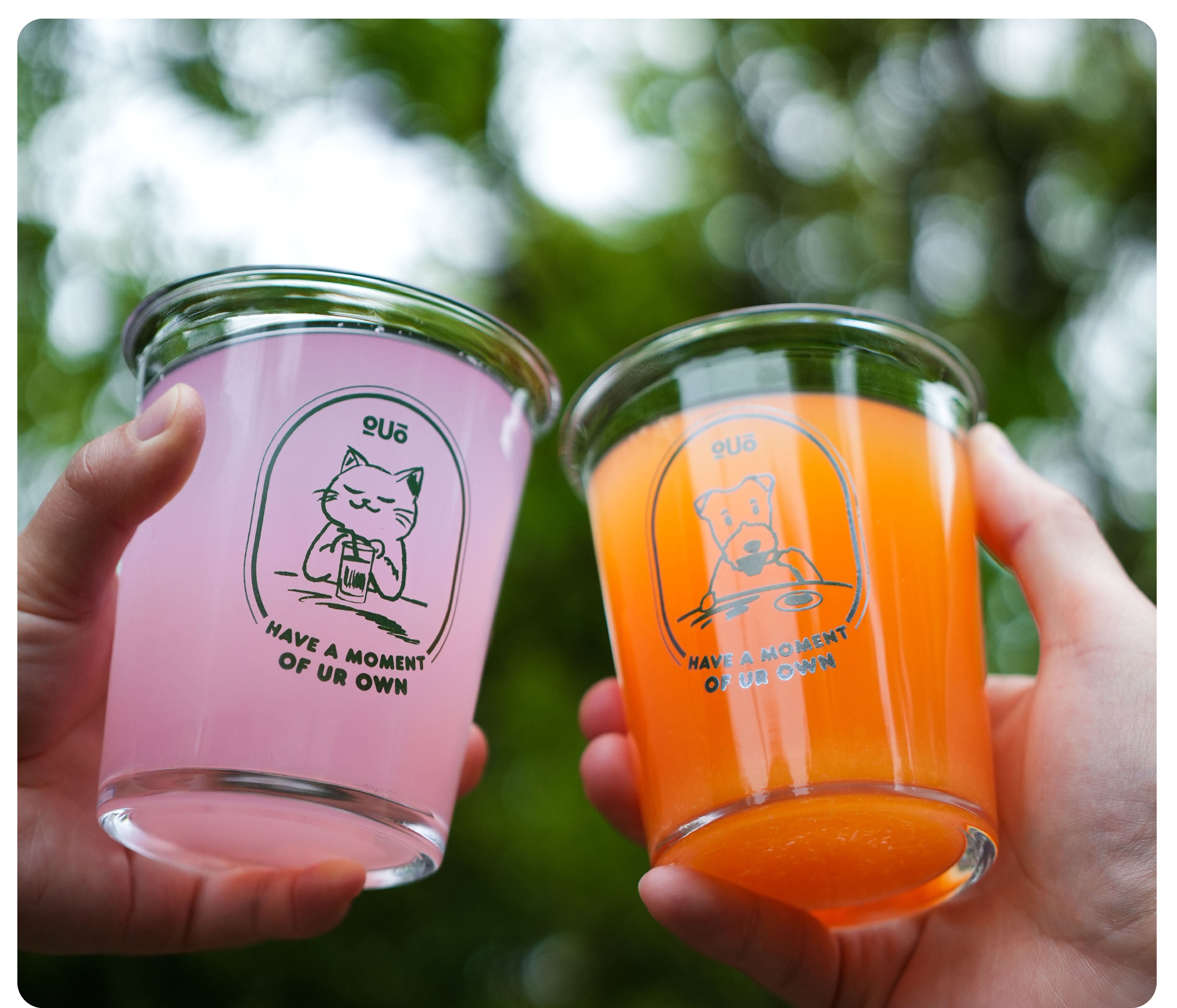 Summer Wild Artisan Glass Tumbler