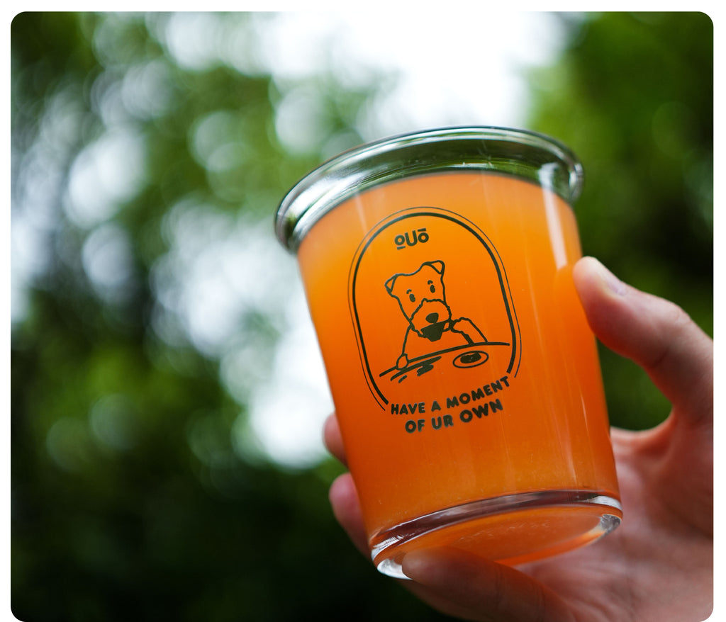 Summer Wild Artisan Glass Tumbler