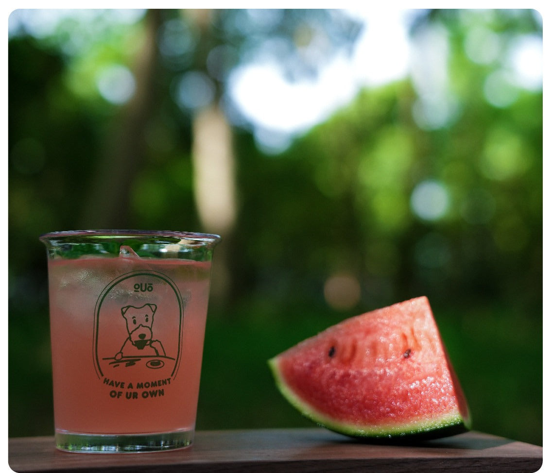 Summer Wild Artisan Glass Tumbler