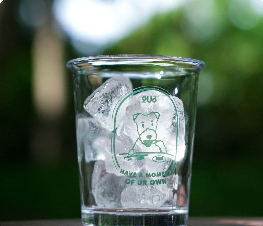 Summer Wild Artisan Glass Tumbler