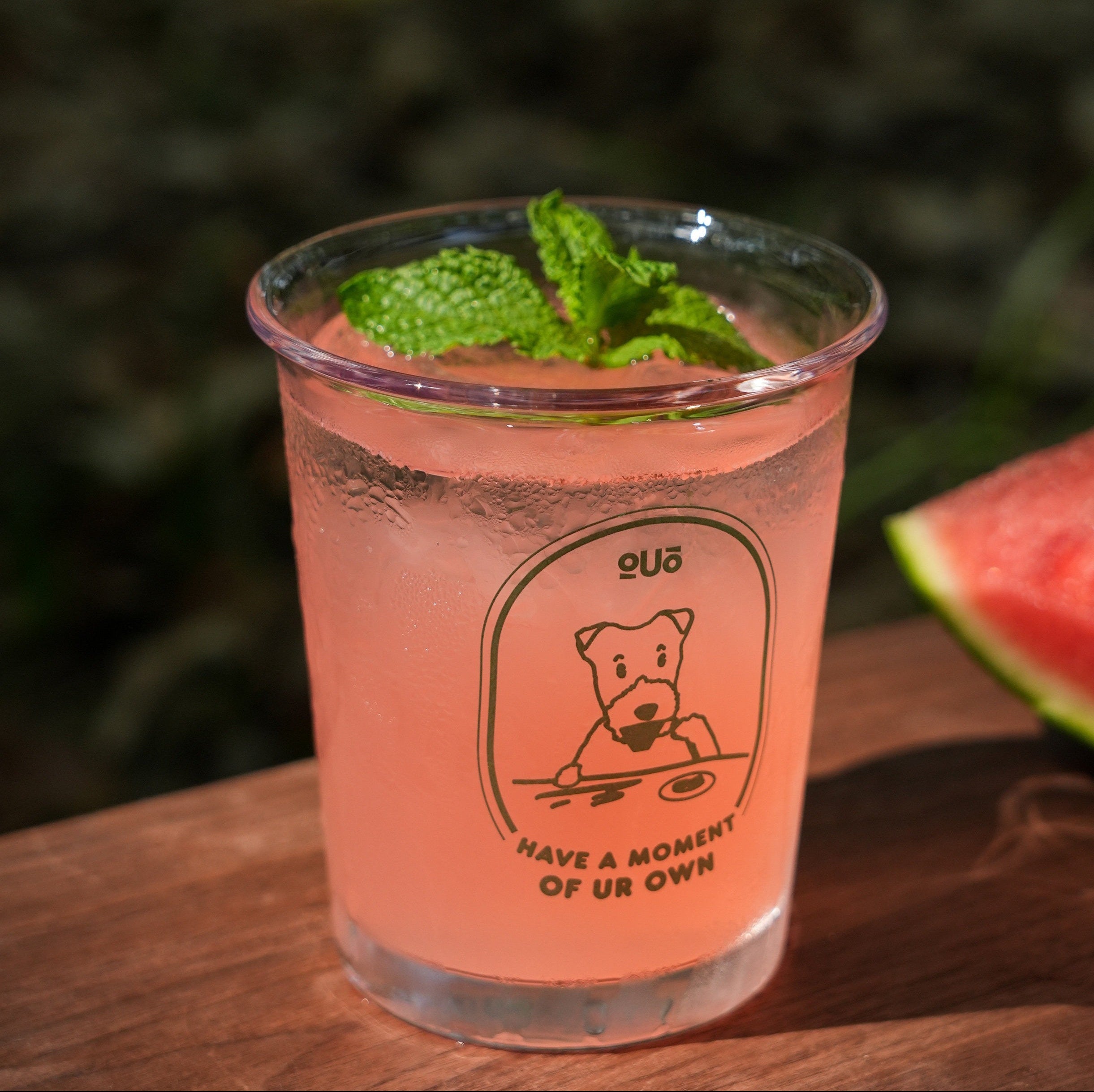 Summer Wild Artisan Glass Tumbler